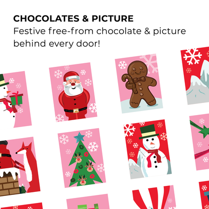 Christmas: Free-From Milk Choccy Advent Calendar