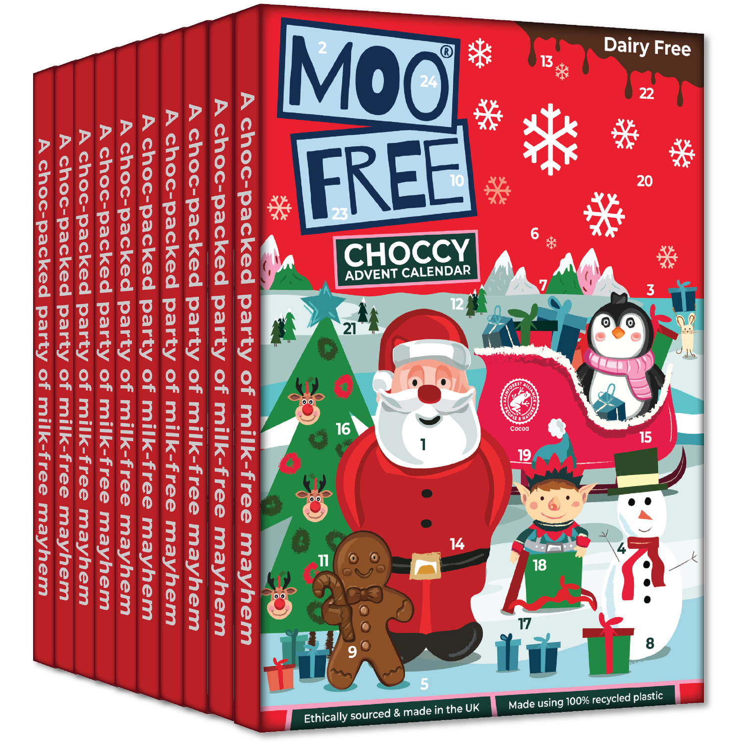 Christmas: Free-From Milk Choccy Advent Calendar