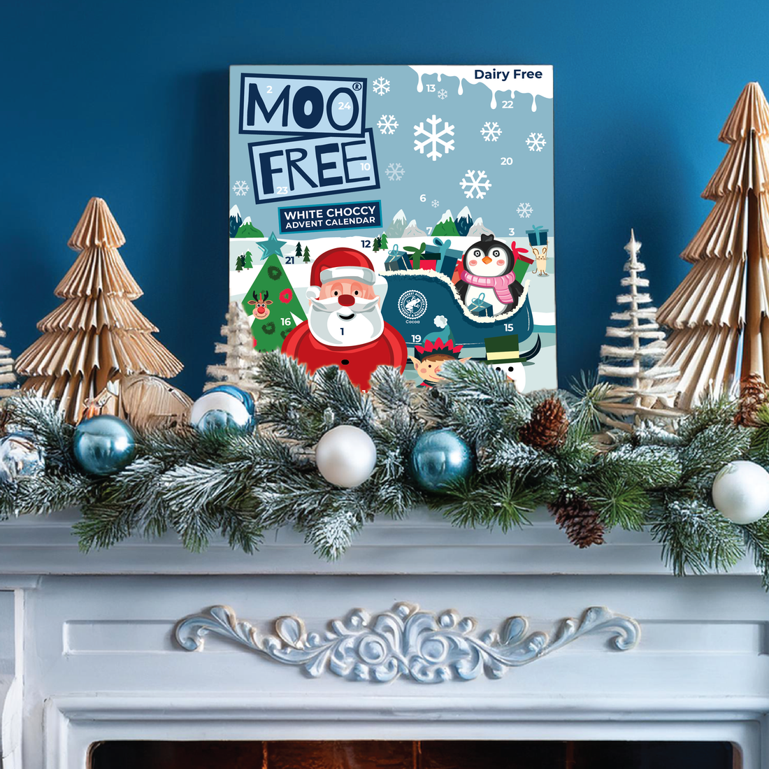 Christmas: Free-From White Choccy Advent Calendar