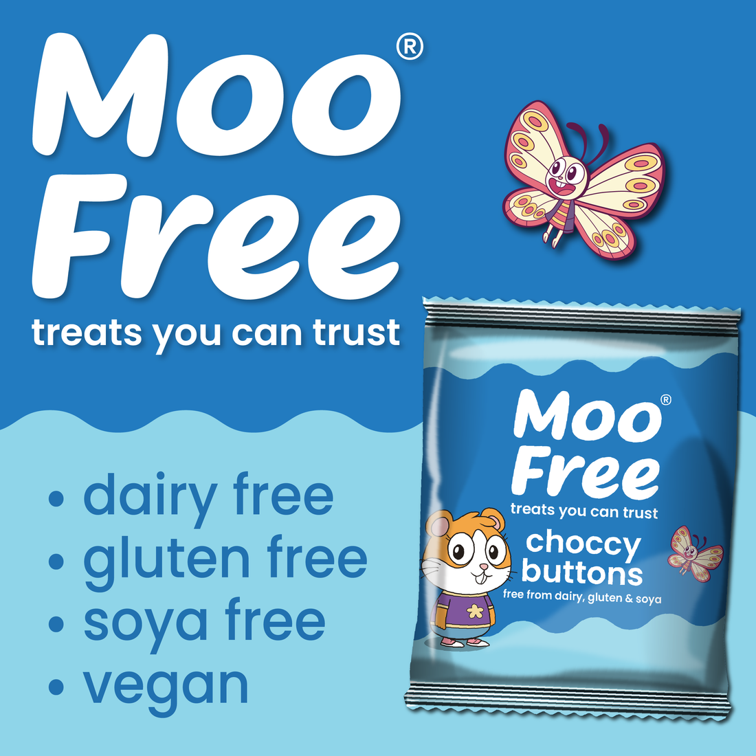 Buttons: Dairy Free &amp; Vegan Milk Chocolate Buttons (25g)