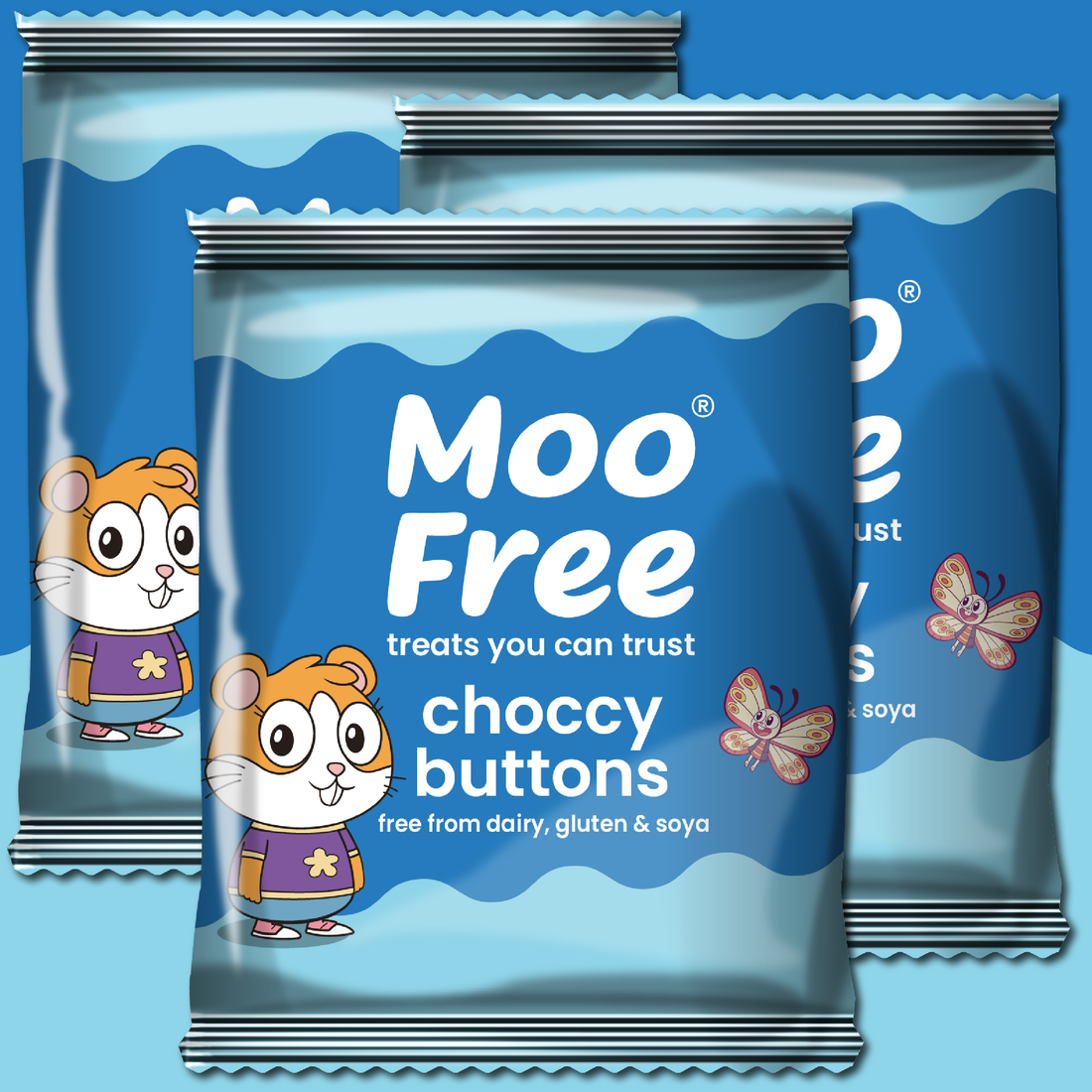 Buttons: Dairy Free & Vegan Milk Chocolate Buttons (25g)