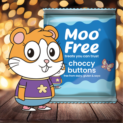 Buttons: Dairy Free &amp; Vegan Milk Chocolate Buttons (25g)