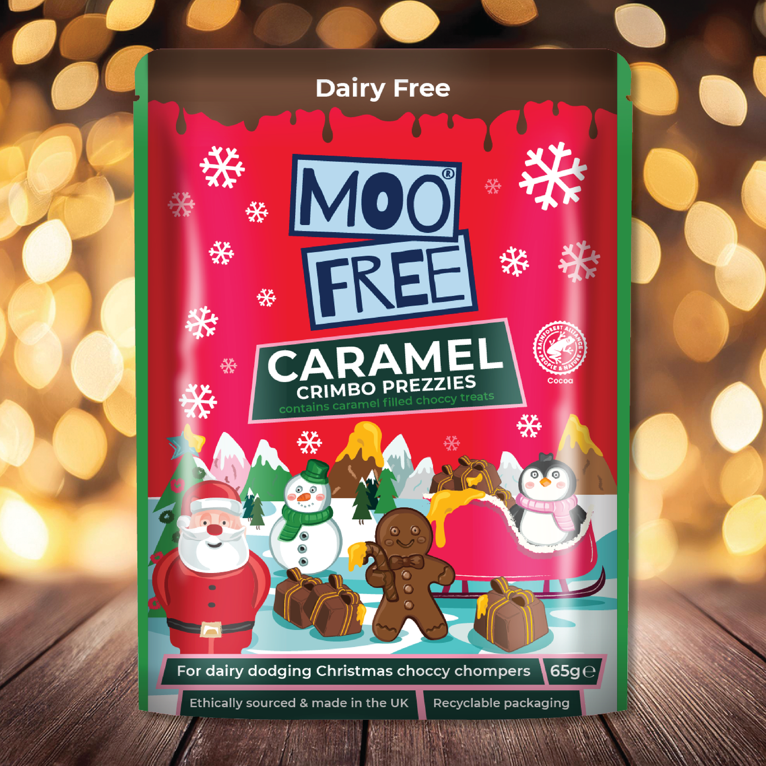 Christmas: Caramel  Filled Crimbo Prezzies 65g