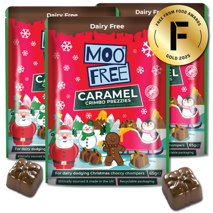 Christmas: Caramel  Filled Crimbo Prezzies 65g