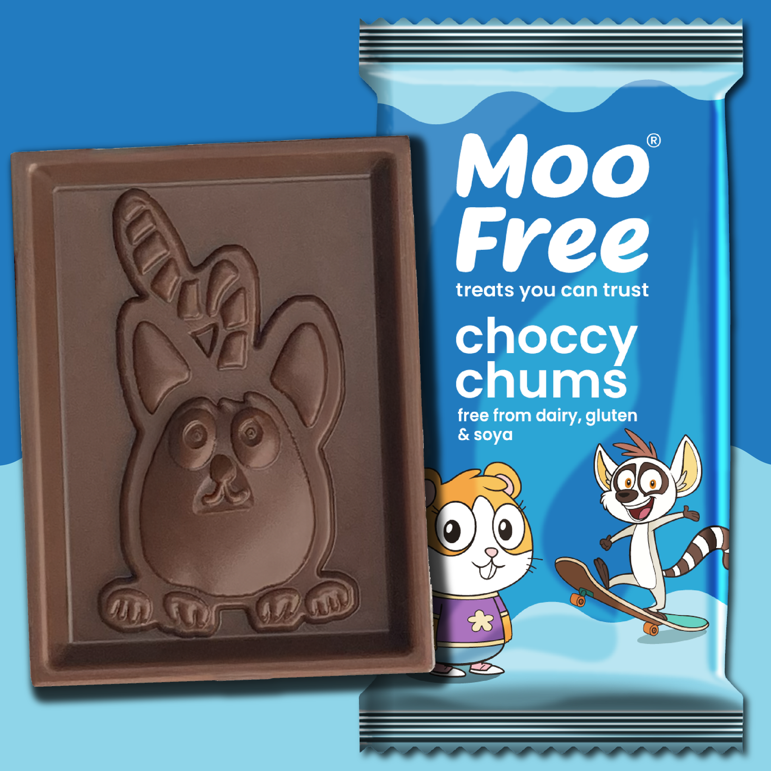 Dairy Free &amp; Vegan, Choccy Chum Surprises Bars (20g)