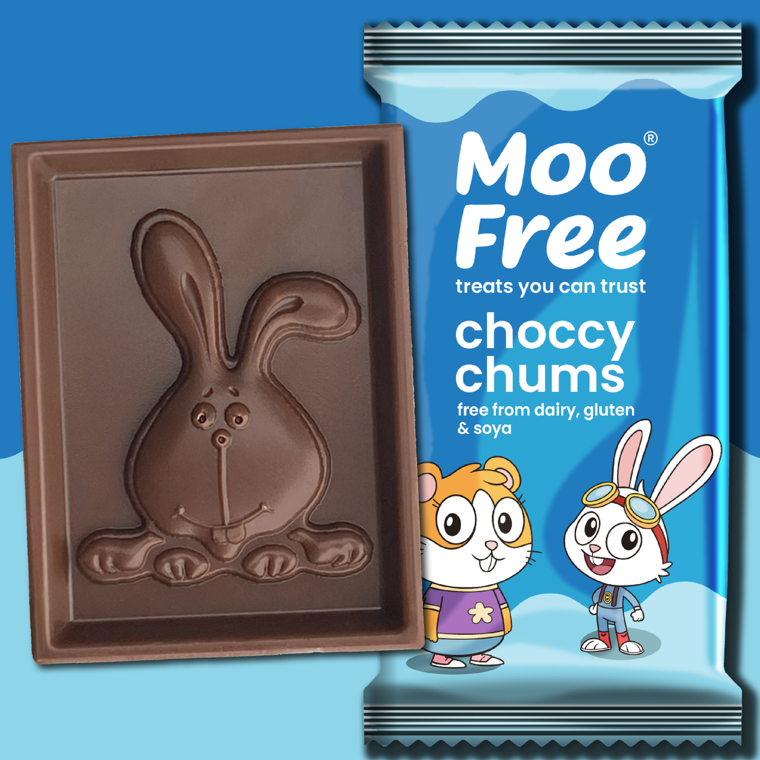 Dairy Free &amp; Vegan, Choccy Chum Surprises Bars (20g)