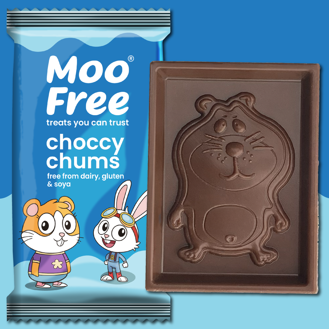 Dairy Free &amp; Vegan, Choccy Chum Surprises Bars (20g)