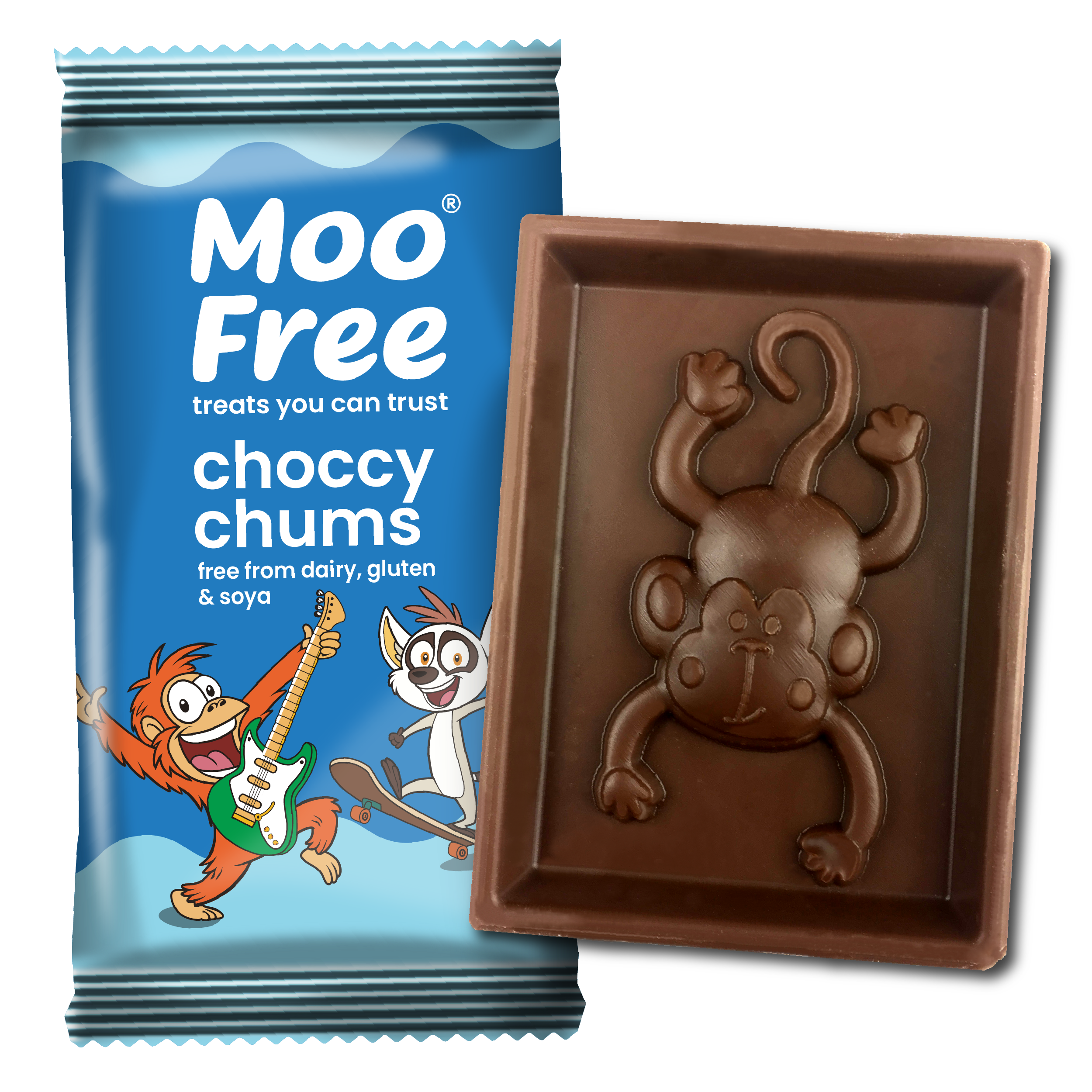 Dairy Free &amp; Vegan, Choccy Chum Surprises Bars (20g)