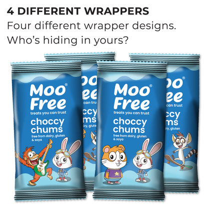 Dairy Free &amp; Vegan, Choccy Chum Surprises Bars (20g)