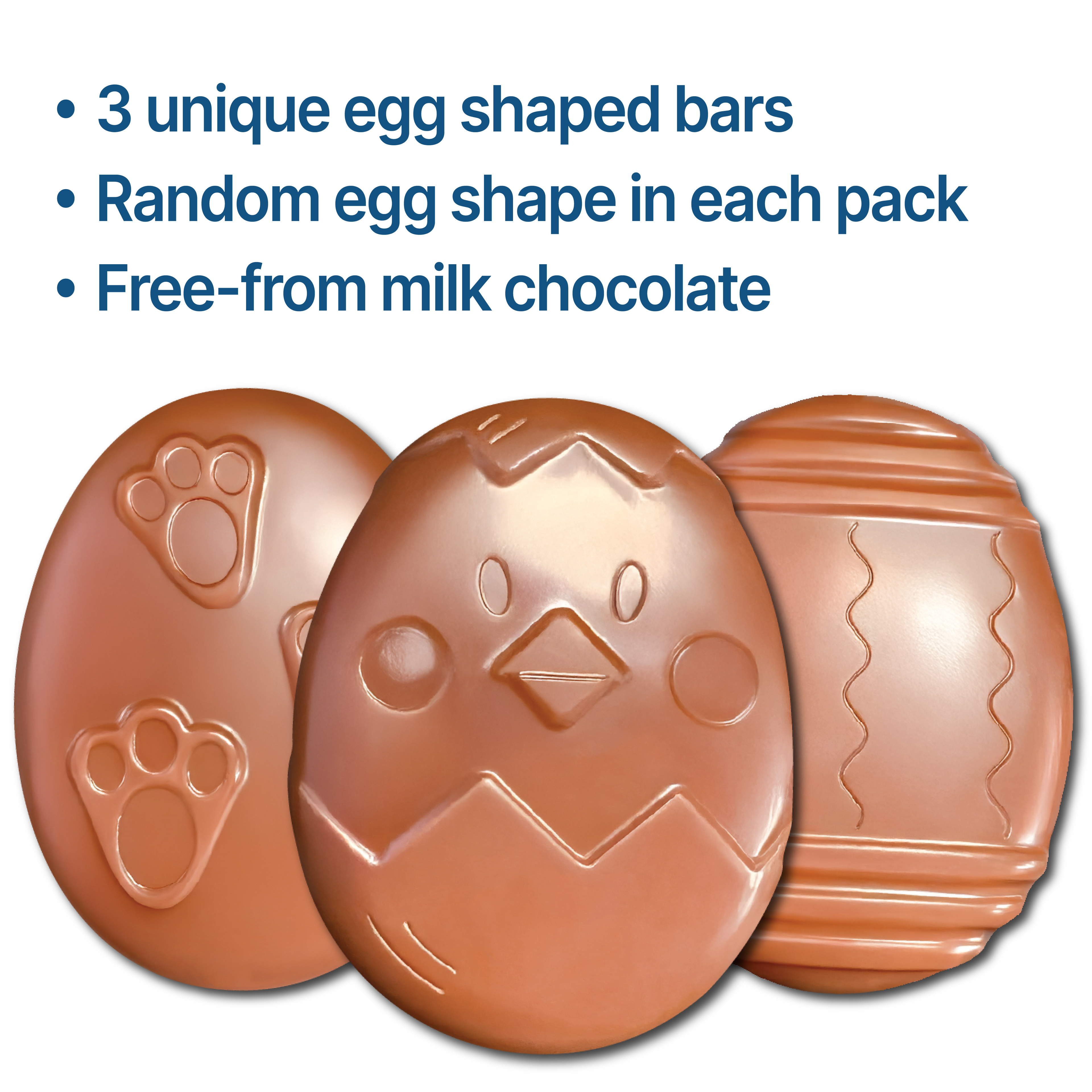 Easter: Free-From &amp; Vegan Easter Egg Bars (15g)