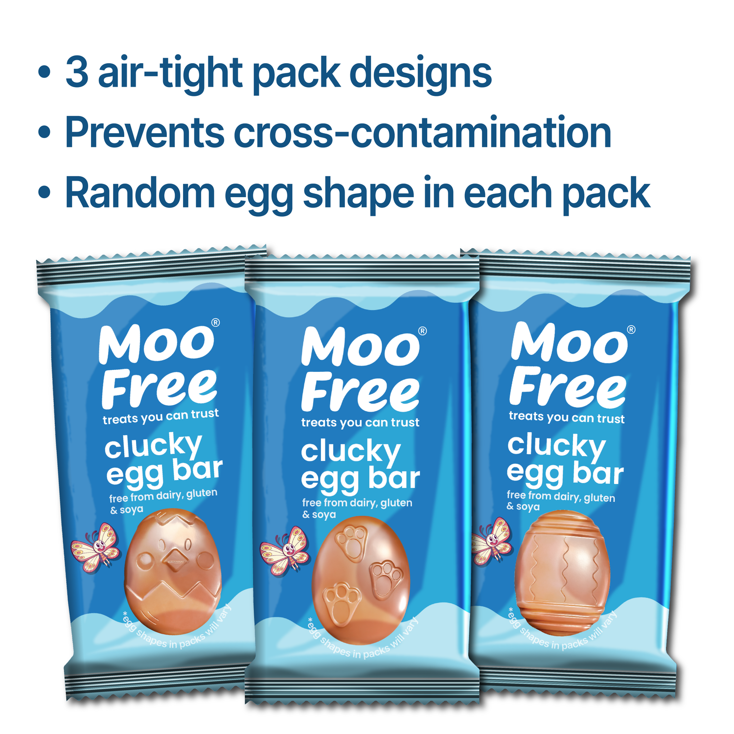 Easter: Free-From &amp; Vegan Easter Egg Bars (15g)