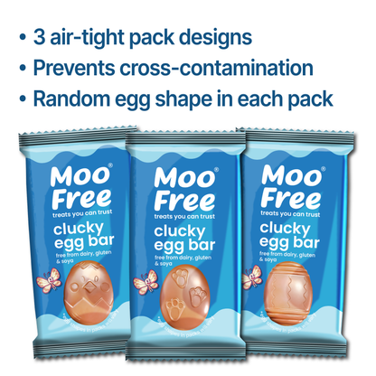Easter: Free-From &amp; Vegan Easter Egg Bars (15g)