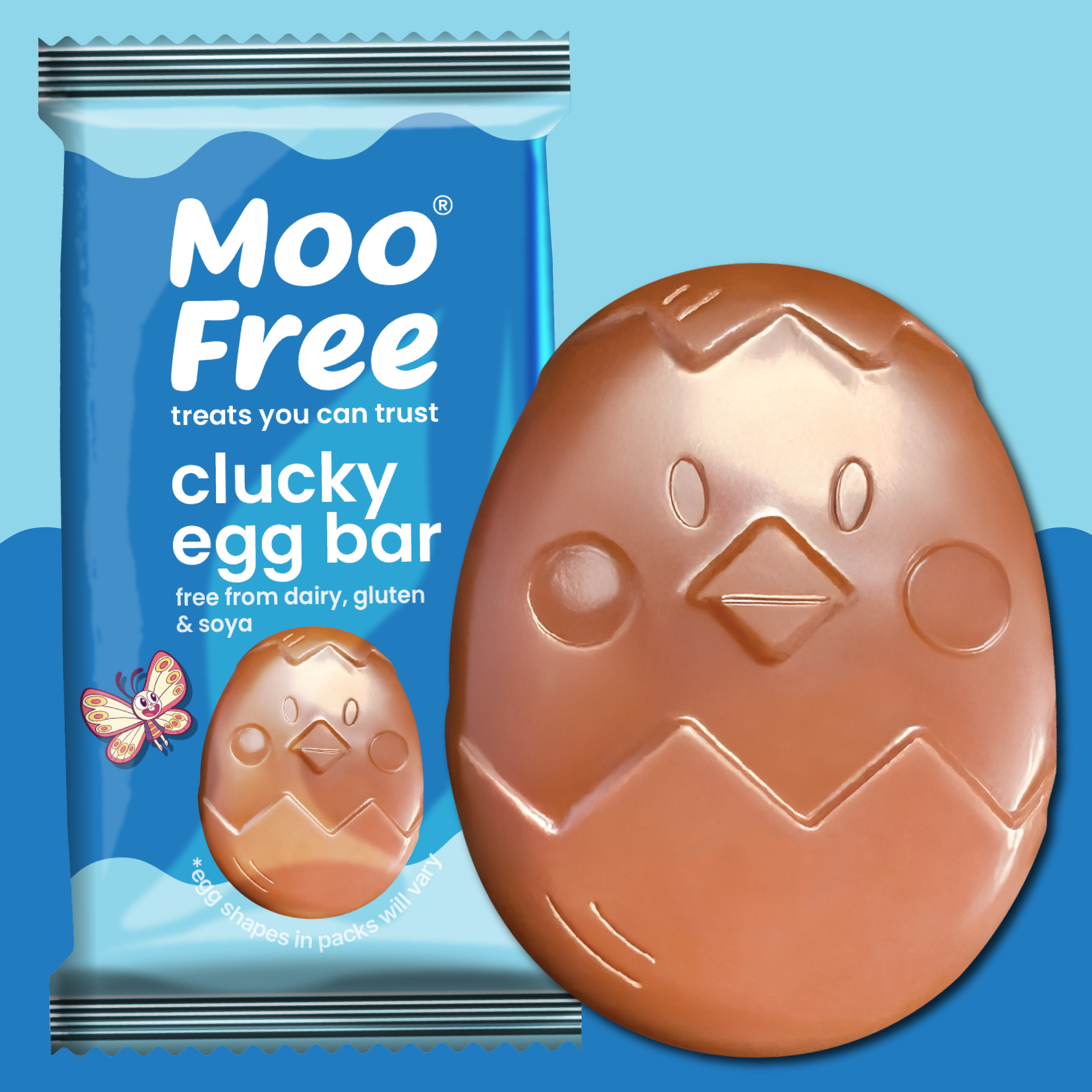 Easter: Free-From &amp; Vegan Easter Egg Bars (15g)