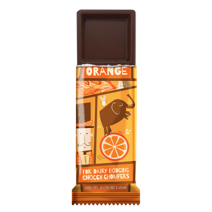 Mini Bars: Dairy Free &amp; Vegan Orange Mini Bars