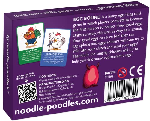 Ethical Game: Egg Bound The hilarious chicken card game (20% OFF