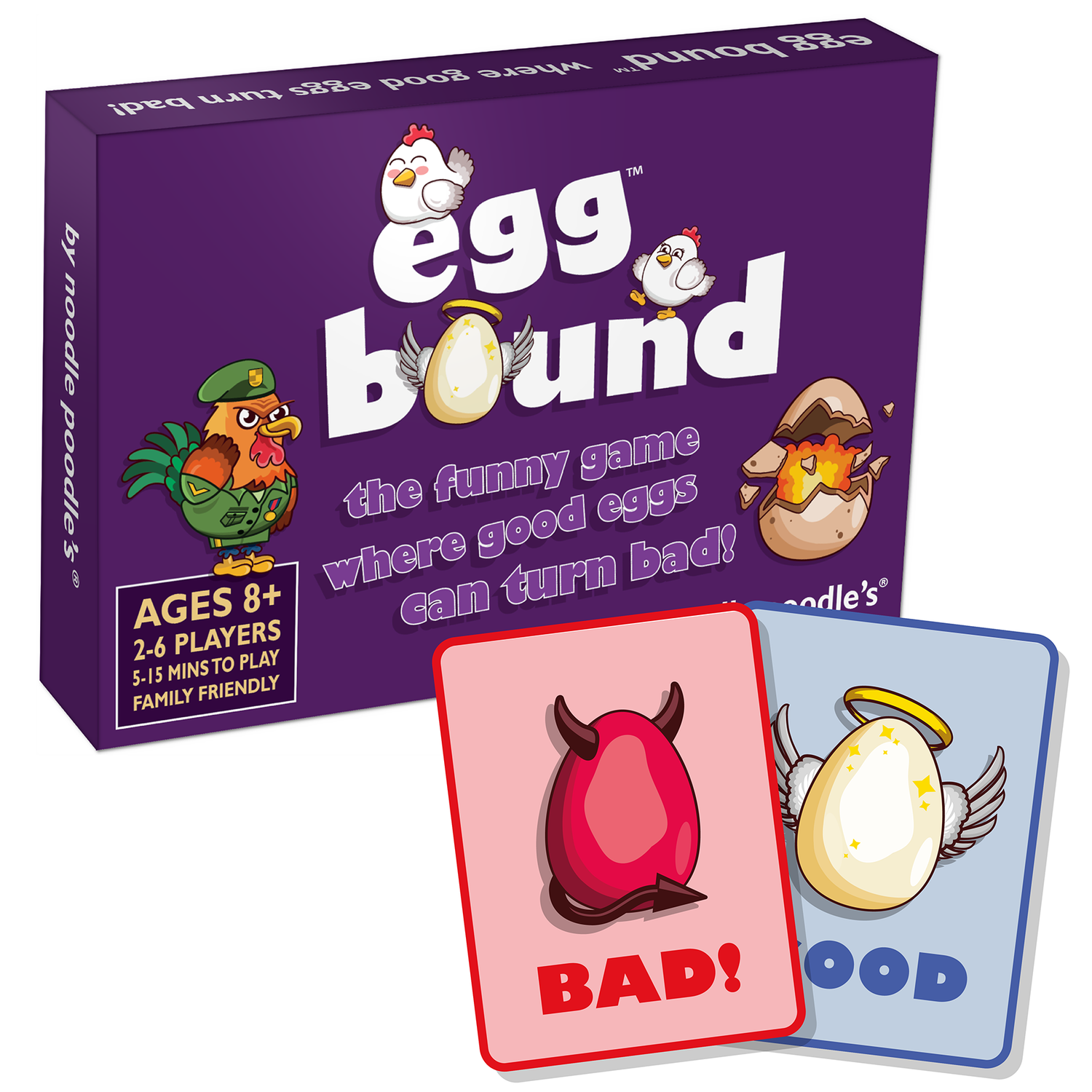 egg bound card game by noodle poodles