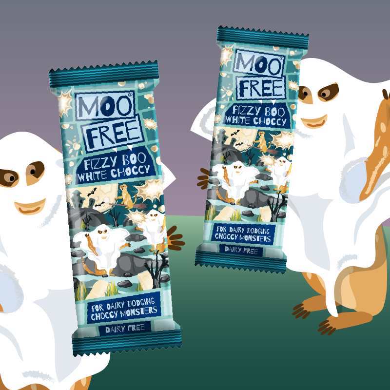 moo free vegan dairy free halloween bar