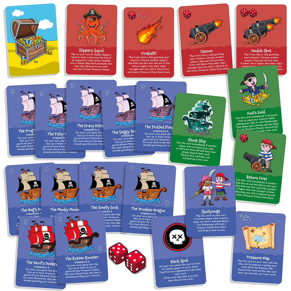 skullywugs pirate game cards
