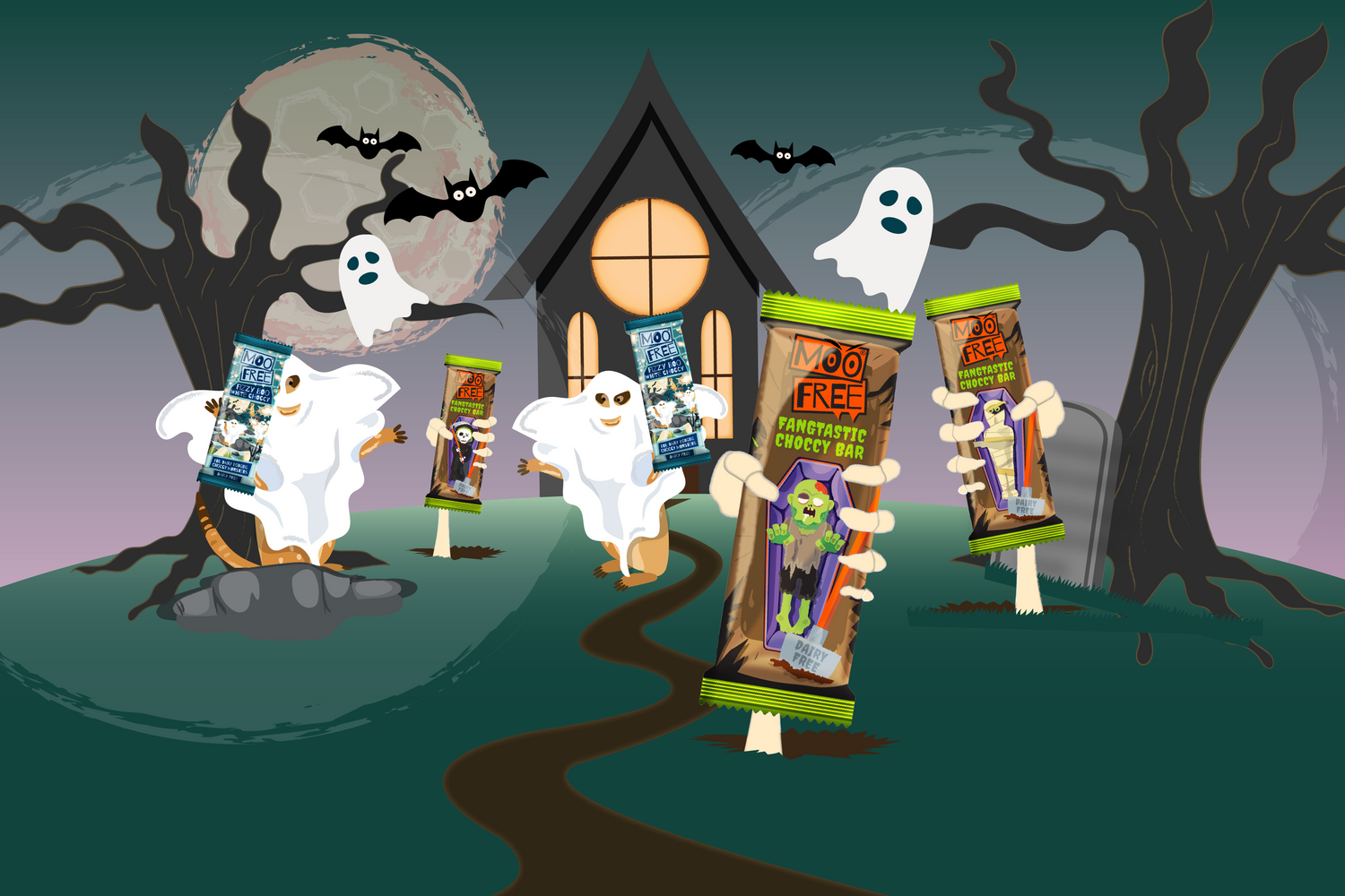 halloween free-from chocolate treats