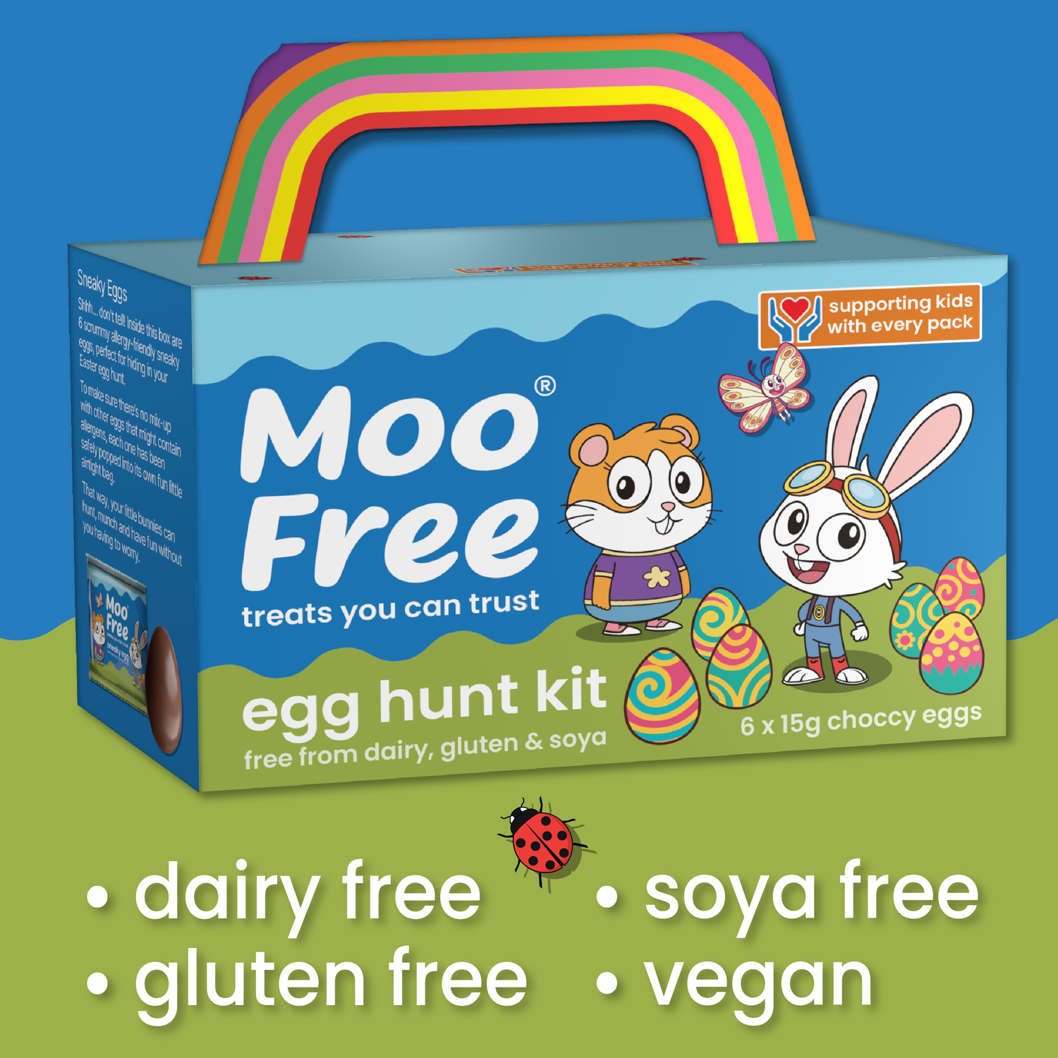 Easter: Free-From &amp; Vegan Easter Egg Hunt Kit (90g)