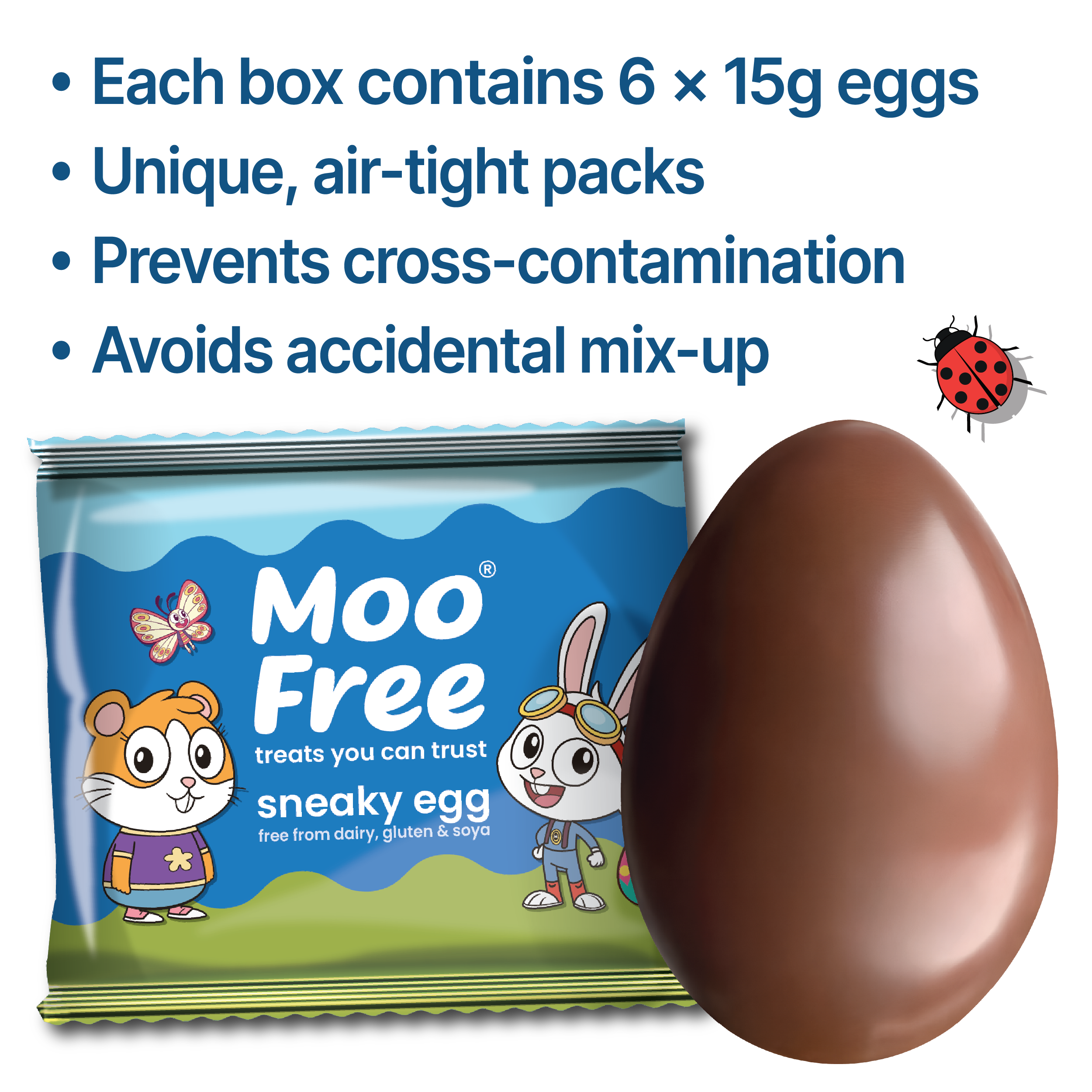 Easter: Free-From &amp; Vegan Easter Egg Hunt Kit (90g)
