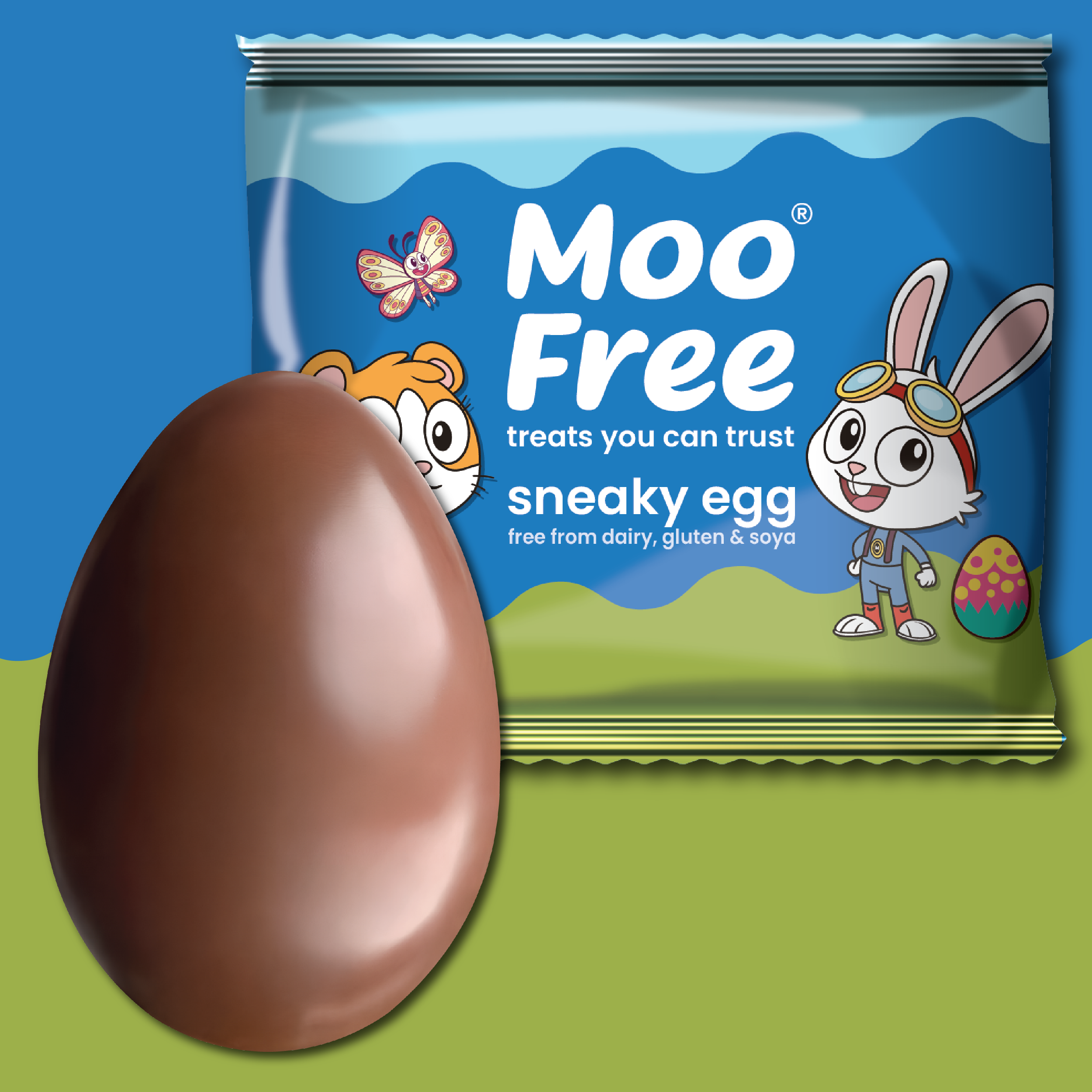 Easter: 20 x Free-From &amp; Vegan Easter Egg Hunt Eggs Party Pack (15g)