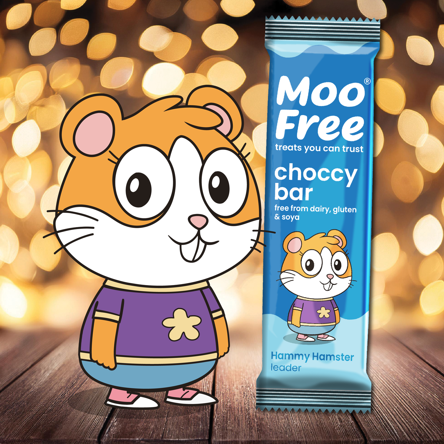 Mini Moo: Dairy Free &amp; Vegan Milk Chocolate Bars (20g)