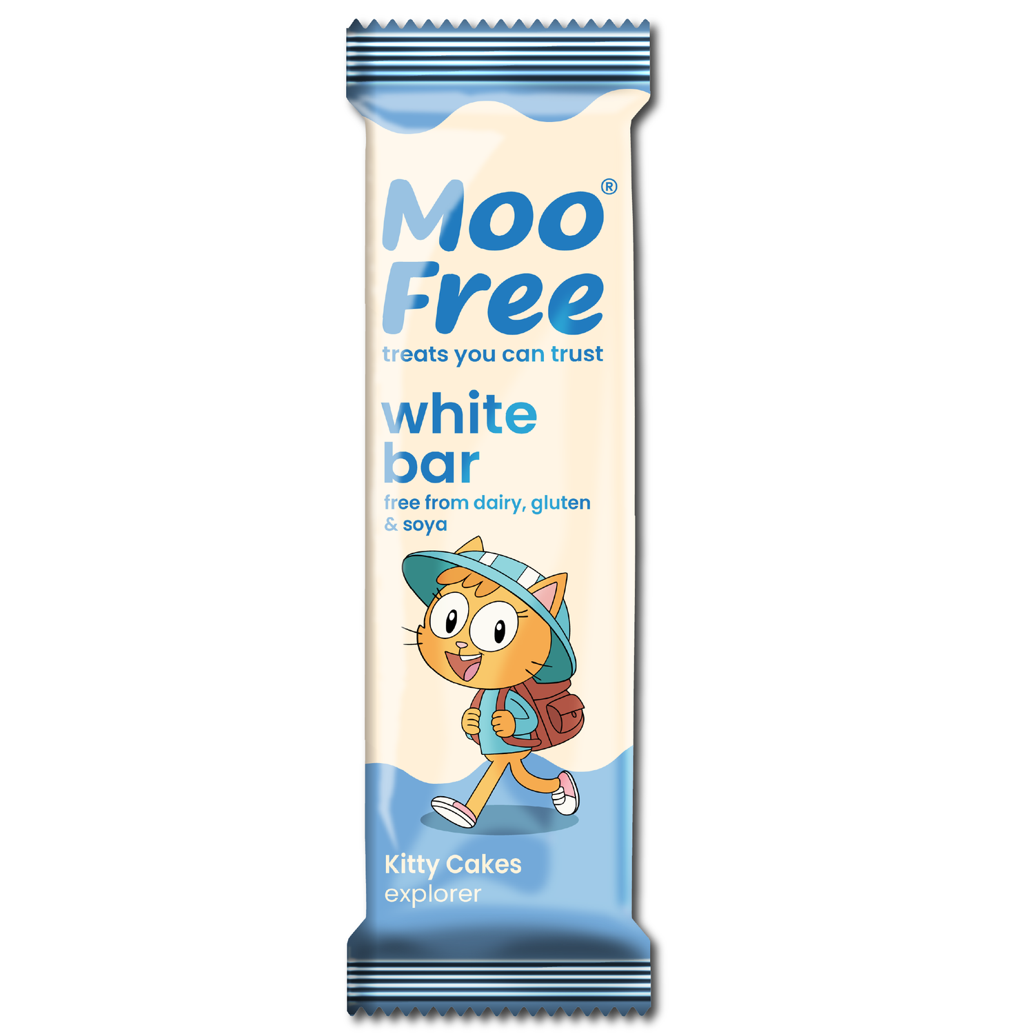 Mini Moo: Dairy Free &amp; Vegan White Chocolate Bars (20g)