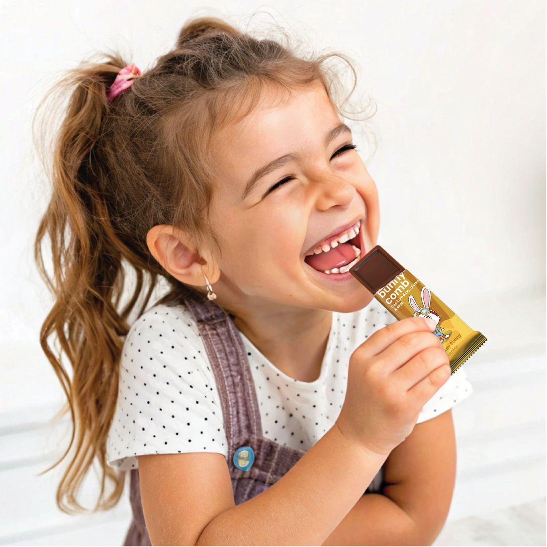 Mini Moo: Dairy Free &amp; Vegan Bunnycomb Bars (20g)
