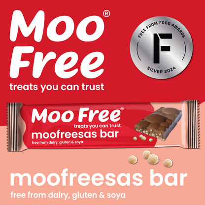 Snack Bars: Dairy Free &amp; Vegan Moofreesas Chocolate Bars (35g)