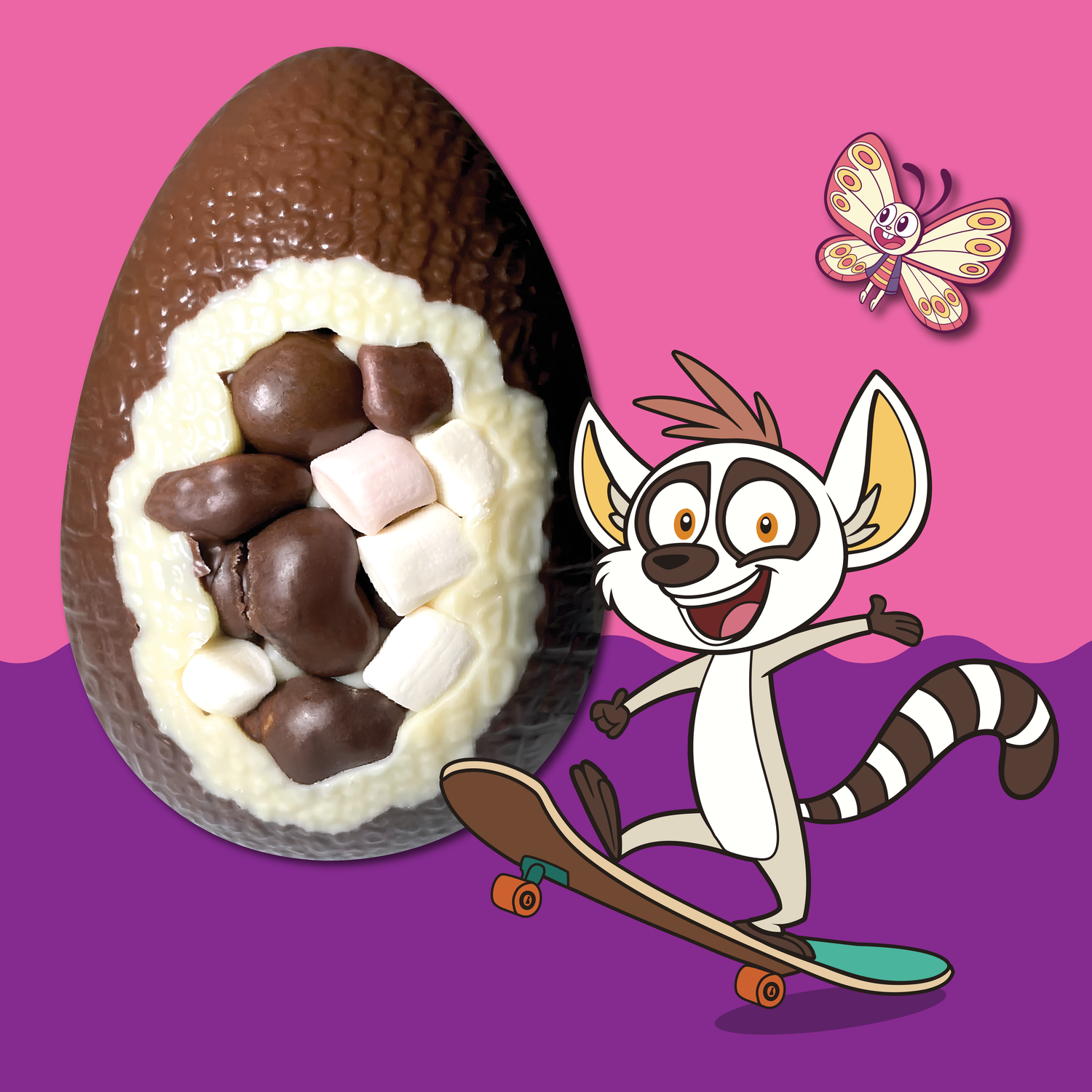 Easter: Free-From &amp; Vegan Rocky Road Easter Egg (85g)
