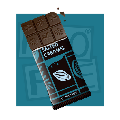 PREMIUM BAR: Organic, Dairy Free &amp; Vegan Salted Caramel