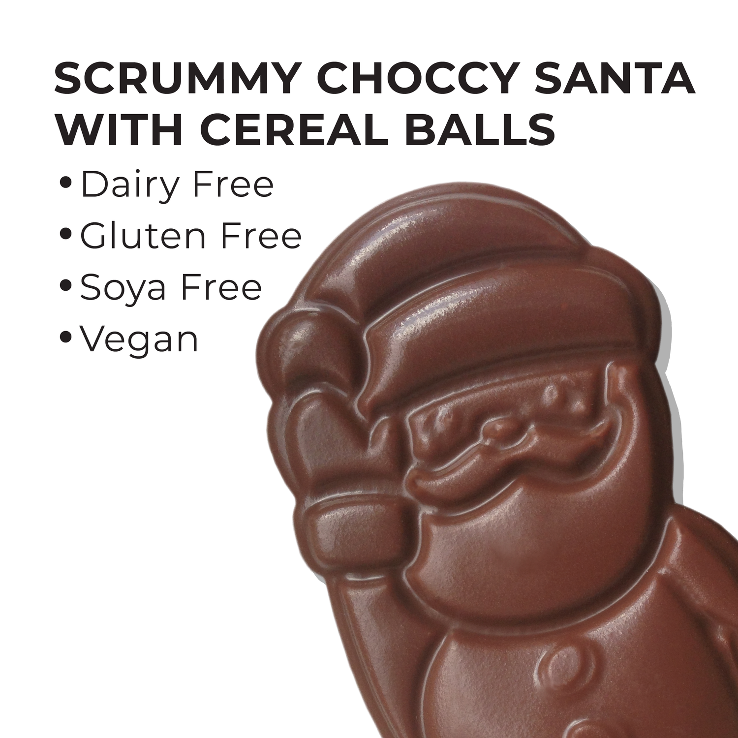 Christmas: Santa Bar With Cereal Balls x 6