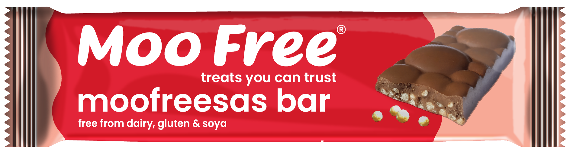 Snack Bars: Dairy Free &amp; Vegan Moofreesas Chocolate Bars (35g) **SHORT DATED 31/07/2026**