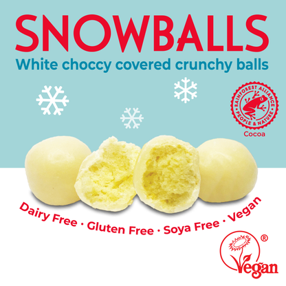 Christmas: White Choccy Snowballs x 3
