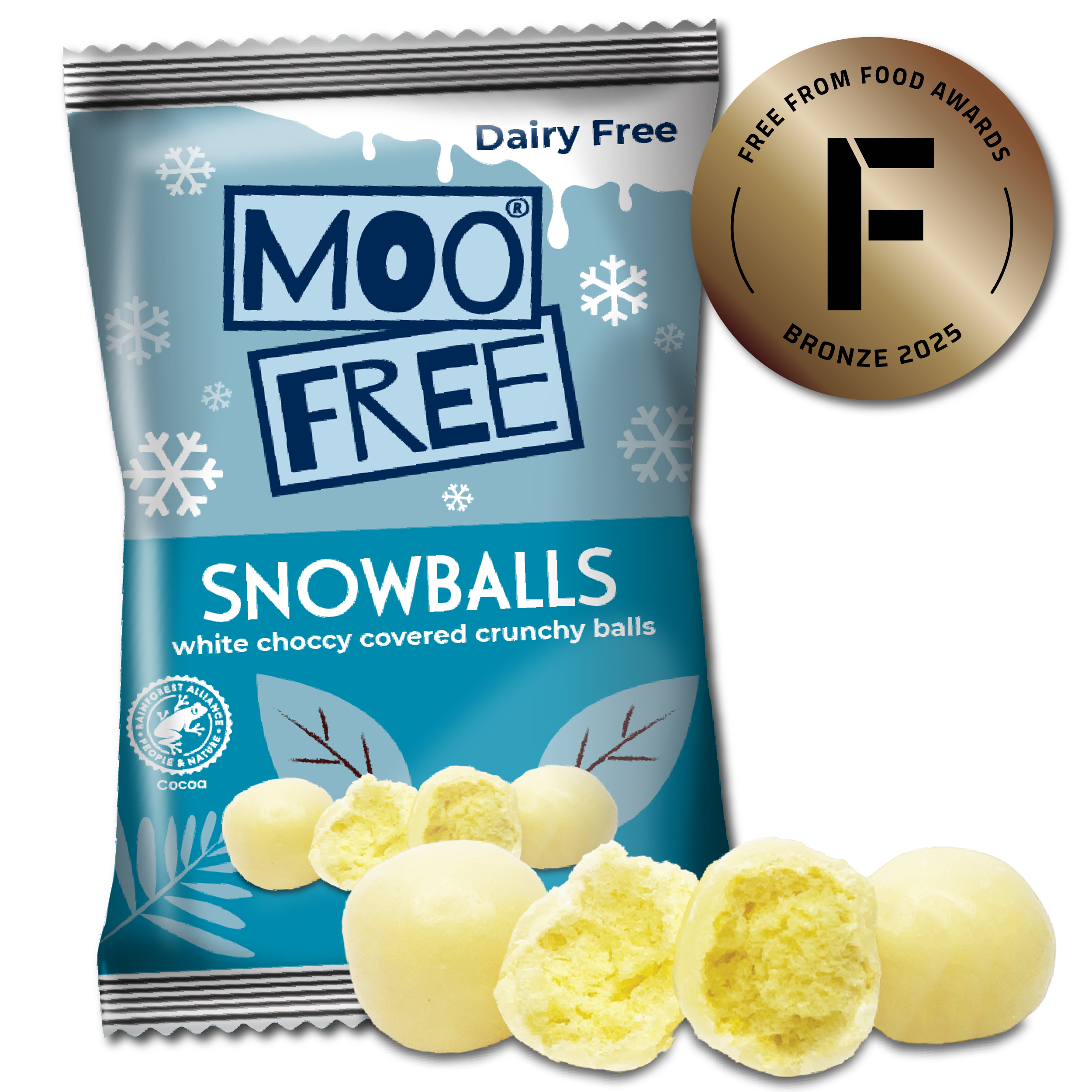 Christmas: White Choccy Snowballs x 3