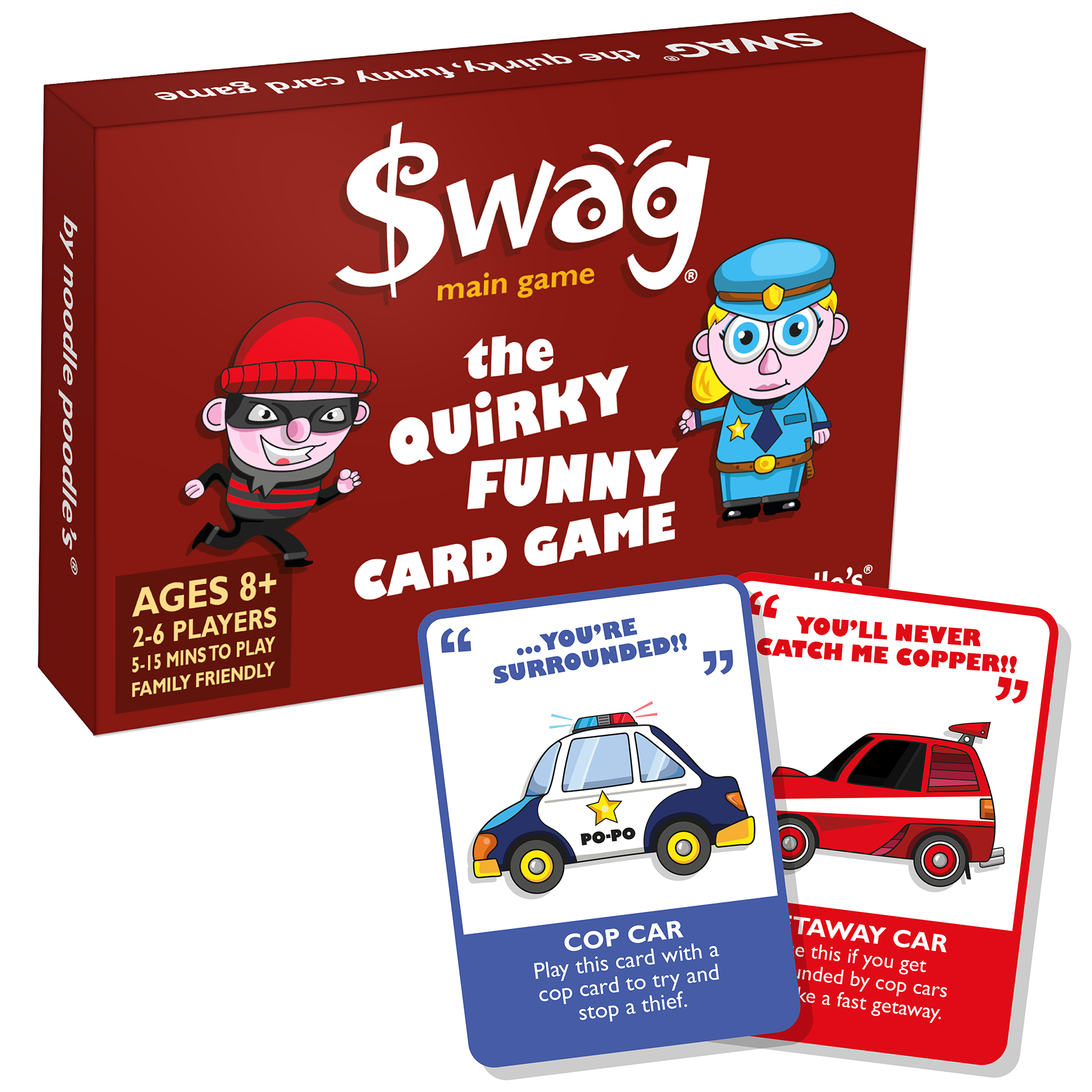 swag card game by noodle poodles