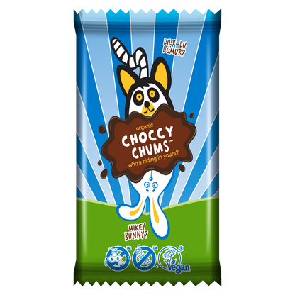 Dairy Free &amp; Vegan, Organic Choccy Chum Surprise 10 Pack
