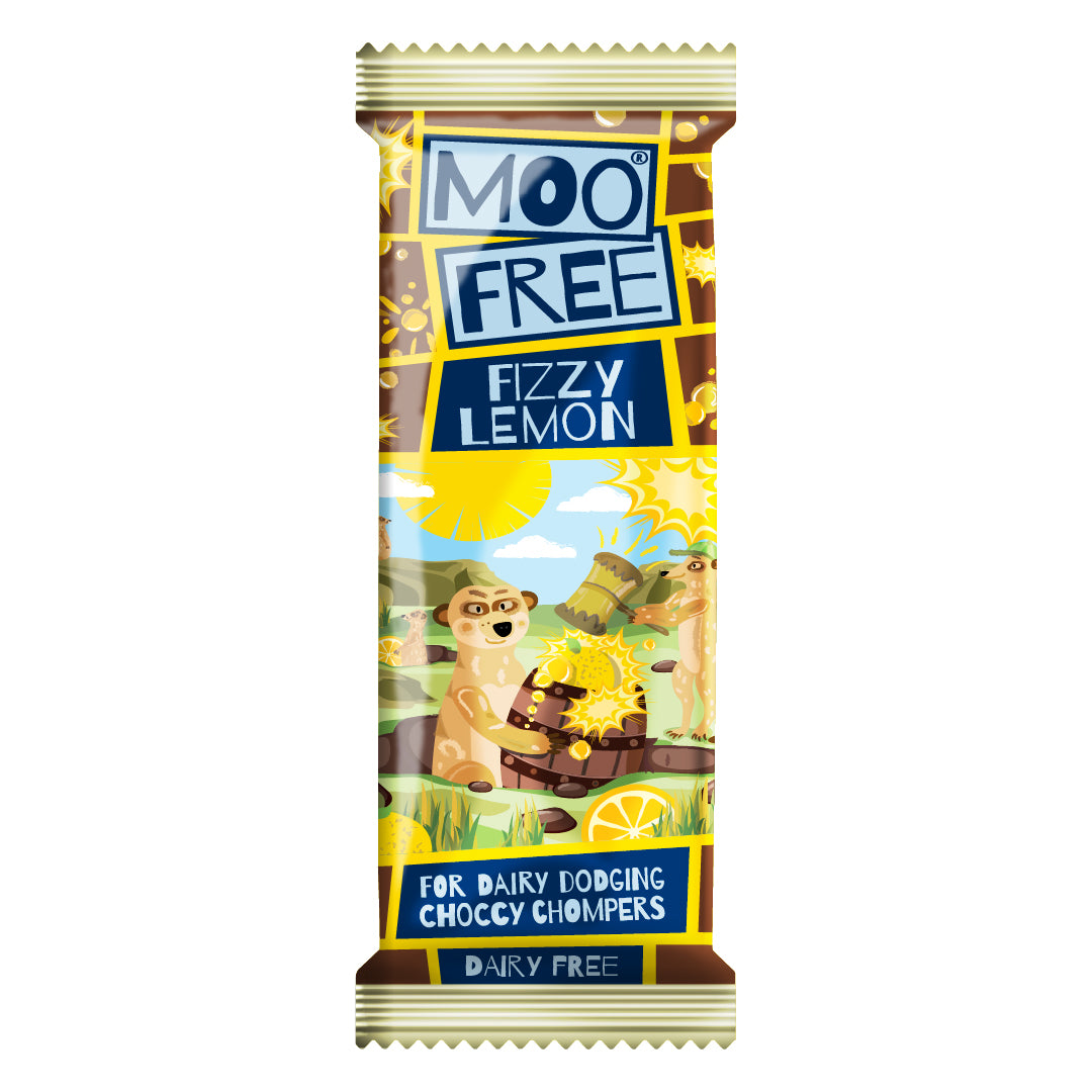 dairy free vegan fizzy lemon chocolate uk supplier
