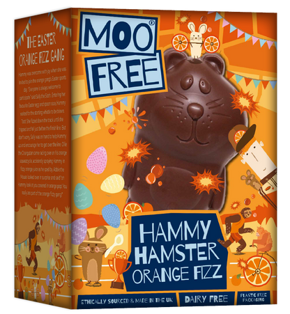 dairy free vegan chocolate orange easter shape UK