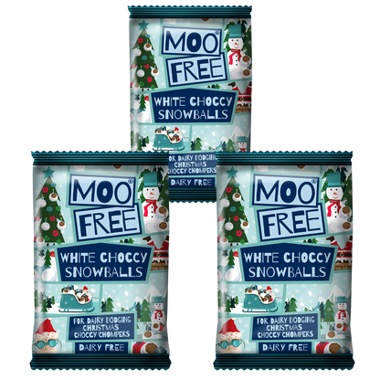 free-from white chocolate christmas snowballs